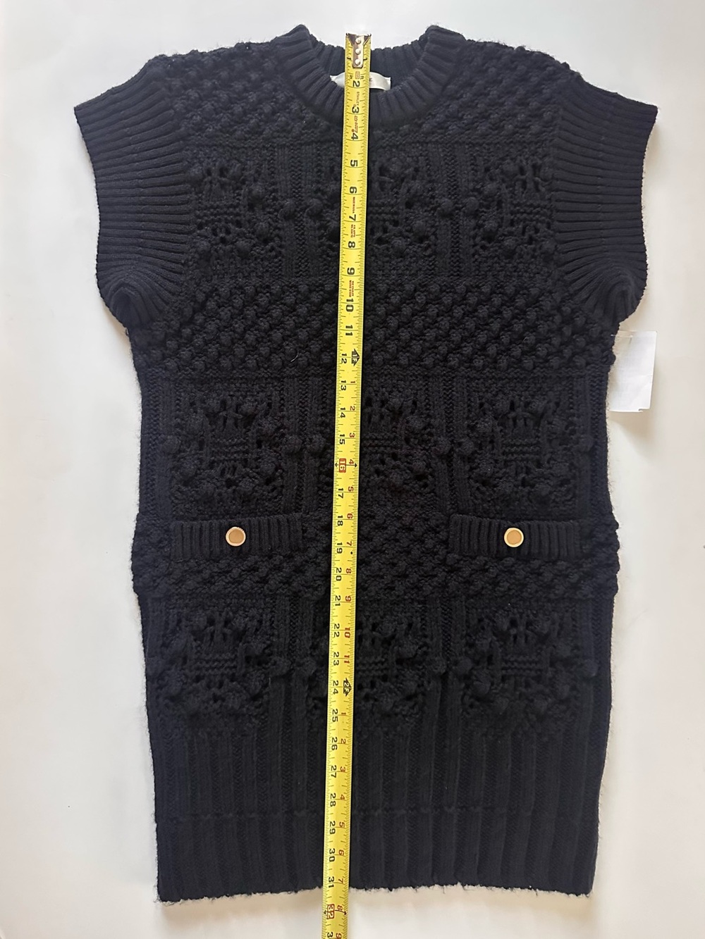 FRAME
Mixed Stitch Knit Sweater Dress - Picture 12 of 12